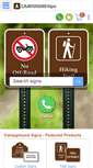 Mobile Screenshot of campgroundsigns.com